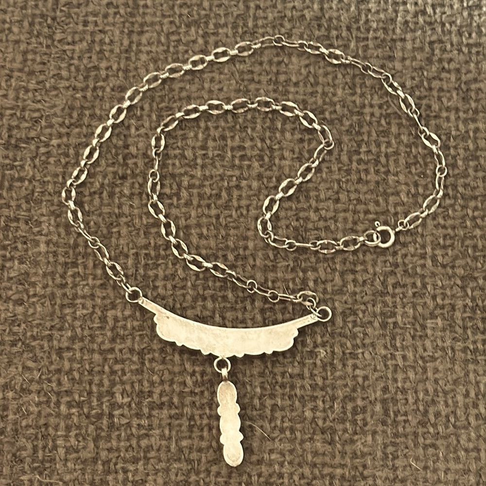 Stunning Turquoise and silver necklace ! - Picture 6 of 6